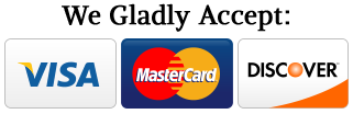 Accept Credit Cards - Visa, MasterCard, Discover